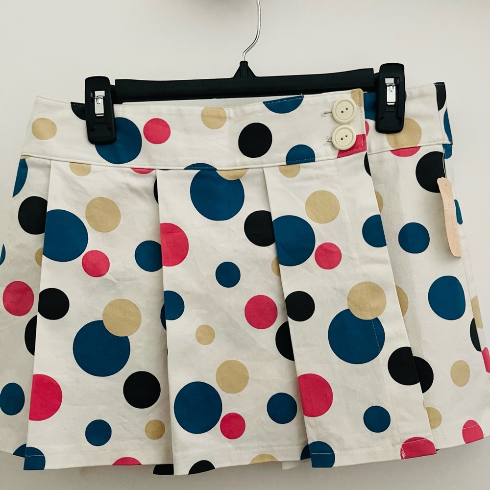 Vintage Polka Dot Skirt| L |
